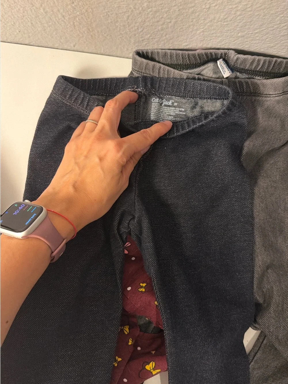 Old Navy Gray Girls Pull-On Leggings 12 pairs of leggings
